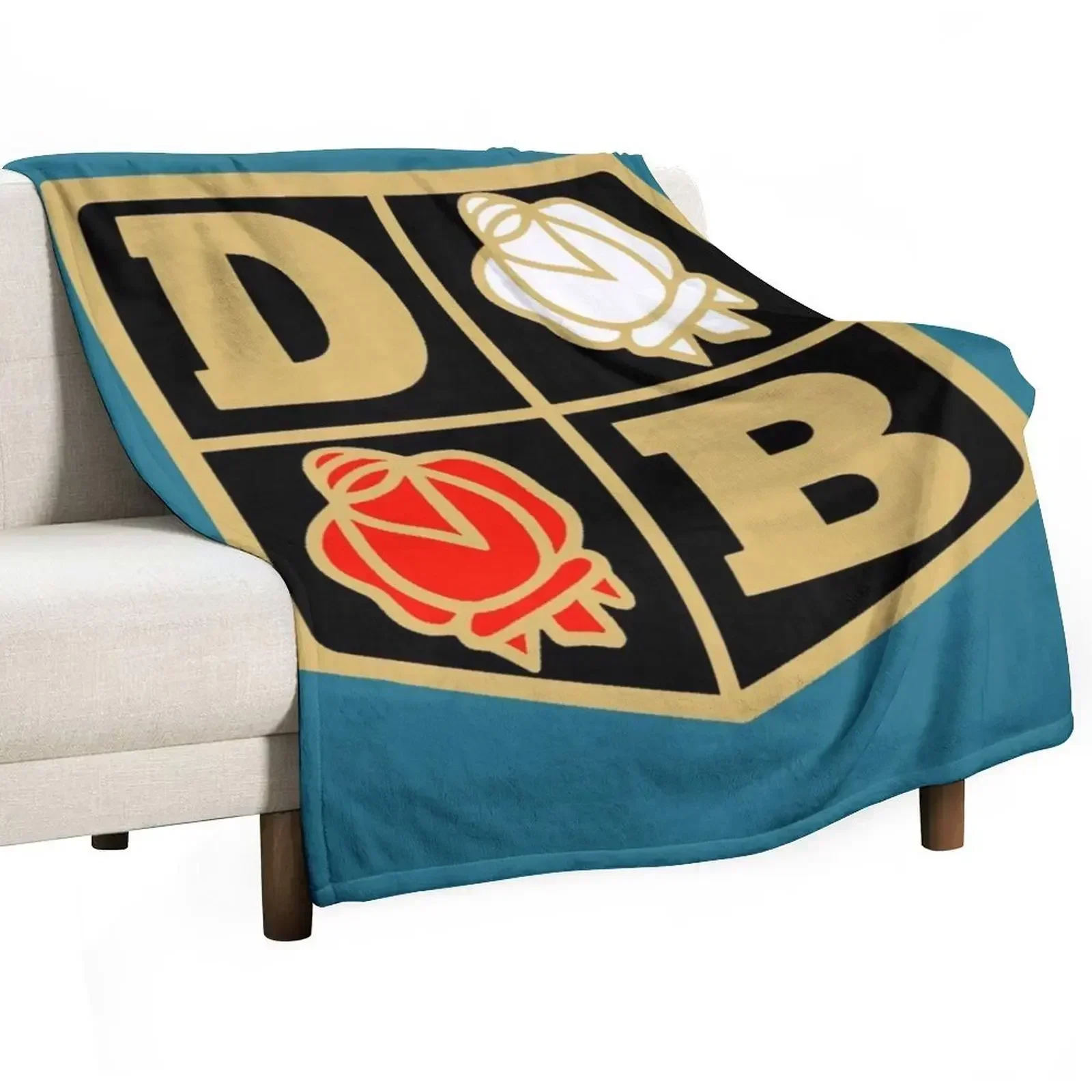 LOGO - DAVID-BROWN TRACTORS Throw Blanket Fluffy Cozy Throw Blanket for Home Decor