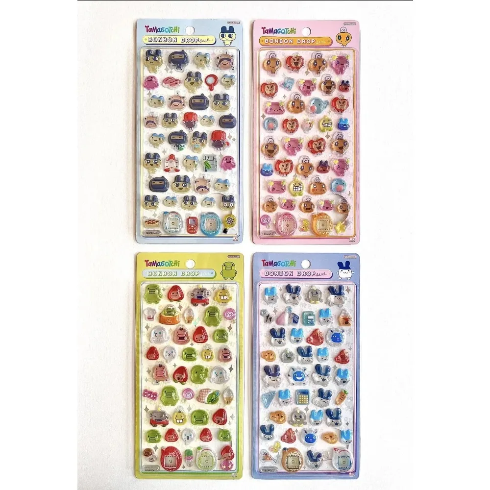 ❤ Nakilo 1924 1924 Innovotel Kushazio Nakano Kawaii Tamagotchi Stickers 3D Diy Scrapbook Laptop Decal Bonbon Drop Seal Stickers Scrapbook Feestartikelen Geschenken SS
