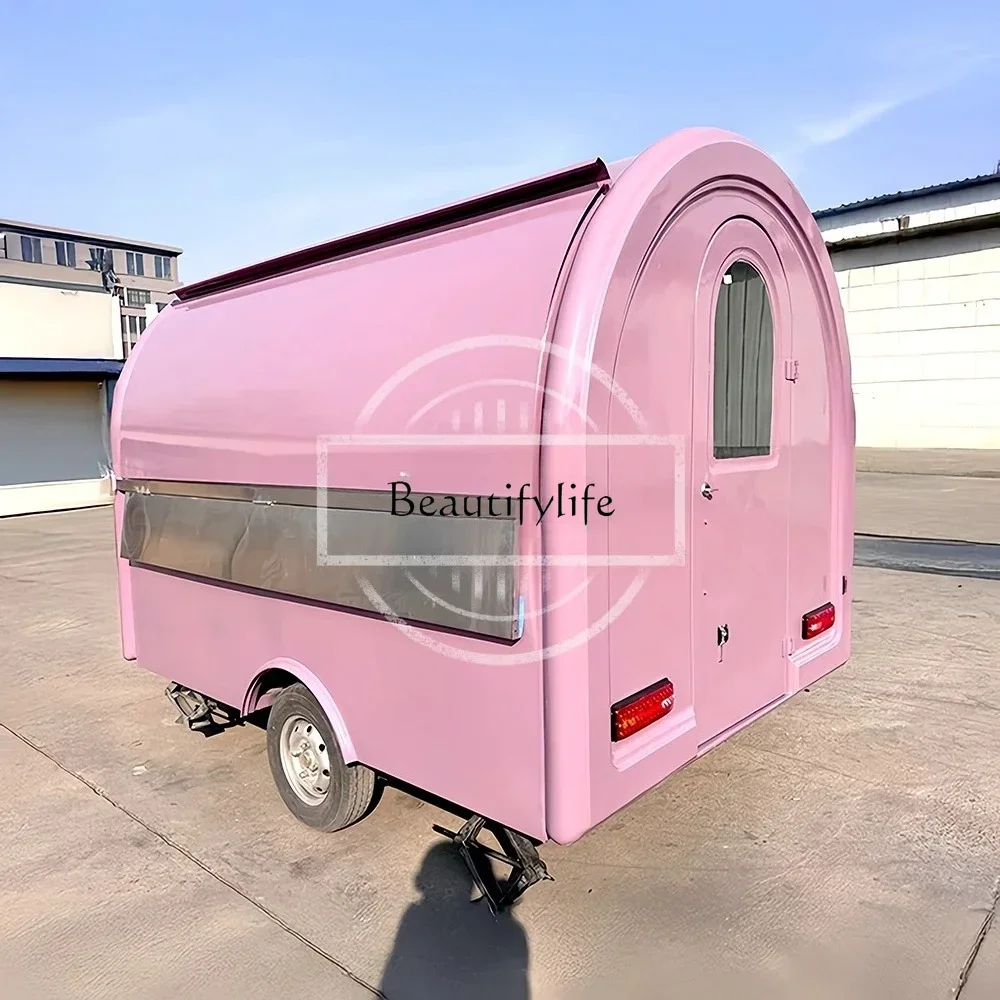 Rimorchio mobile fuoristrada per camion di cibo, gelato, taco, mais dolce, rimorchio per imprenditori, negozio di fast food
