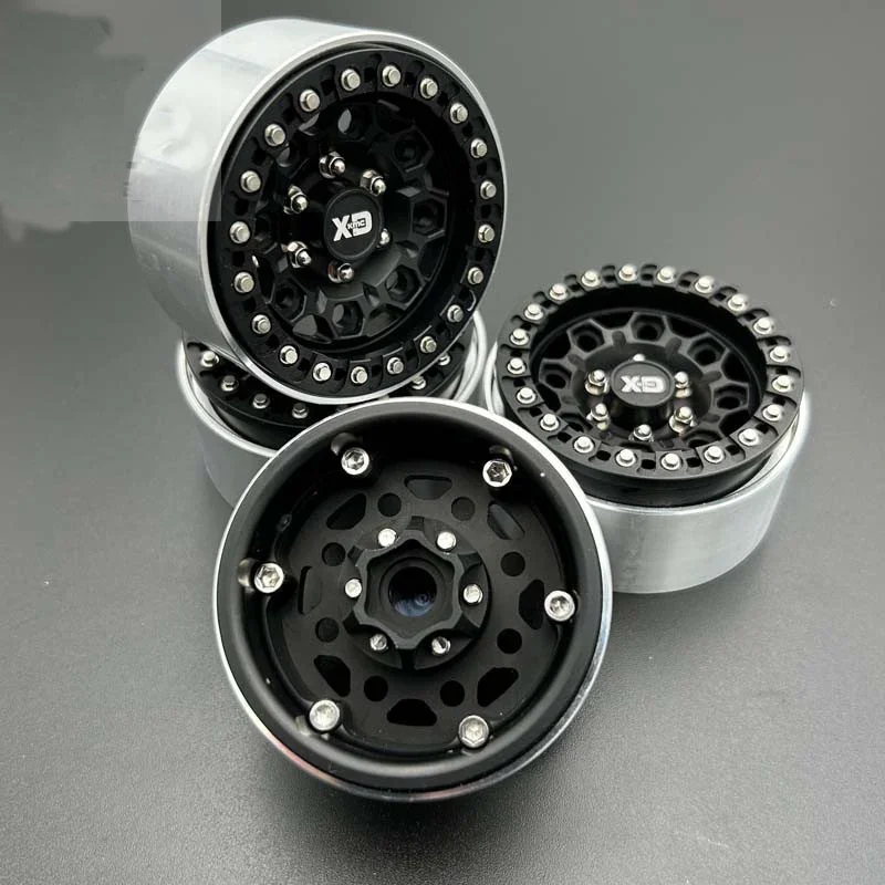 

4pcs 2.2 Inches Metal Tire Lock Wheel Hub for 1/10 RC Crawler Car Traxxas TRX4 SCX10