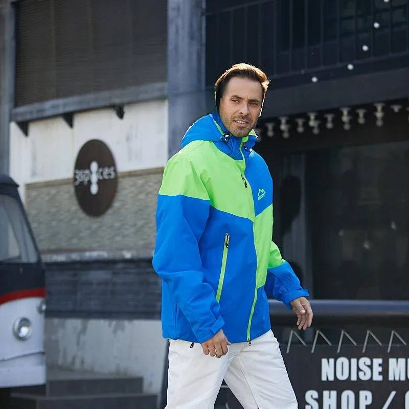 سترة بدلة تزلج مع لوح واحد ولوحة مزدوجة سميكة للتزلج في الهواء الطلق وموسعة لكل من الرجال والنساء OT4 #4