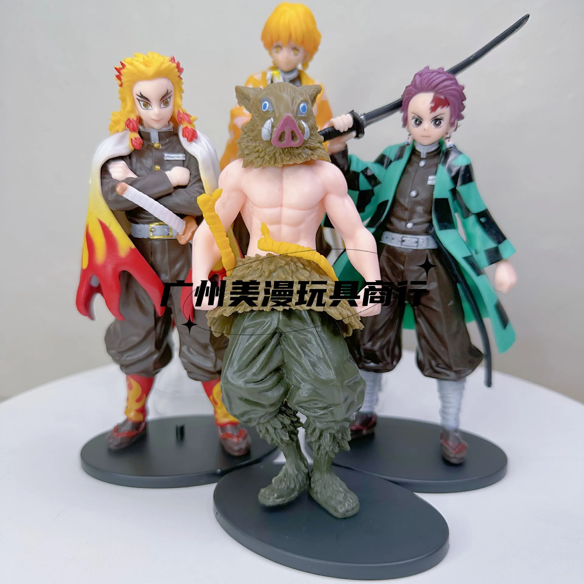 Anime Ghost Killer series model You bean charcoal Ji Long My wife easy statue cartoon action figure toy two yuan peripheral gift