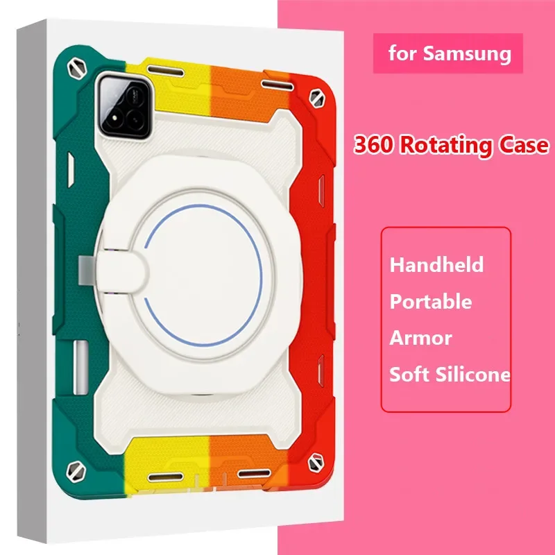 

Чехол-подставка Pop Kids Armor для нового Redmi Pad 2 2025 SE 11 дюймов Pro12.1 2024, противоударный чехол для XIAOMI Pad 7 6 5 Pro Stand F