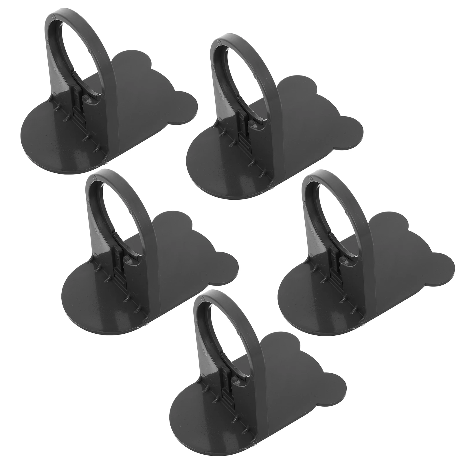 

5pcs Suction Cup Rack Shampoo Hanging Squeeze Bottle Holder Shower Gel Rack Soap Dispenser Wall Bathroom Storage ganizer