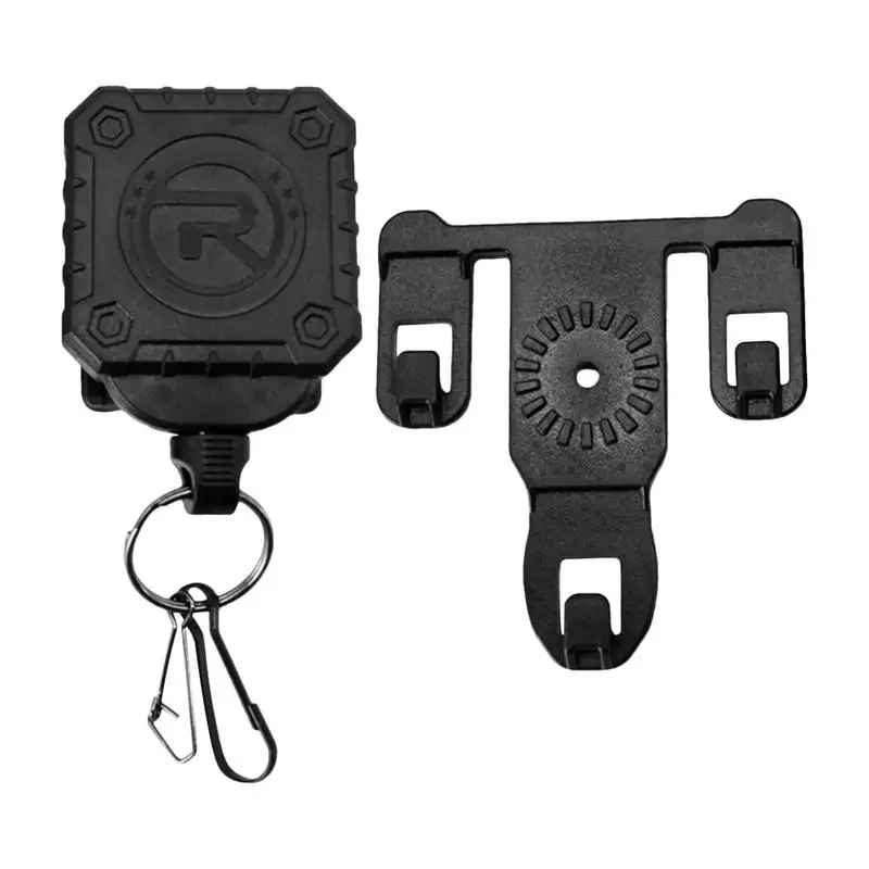 Telescopic Belt Keychain para homens, Chaveiro multifuncional, Mosquetão, Outdoor Survival Gear, Camping e Caminhada Clip