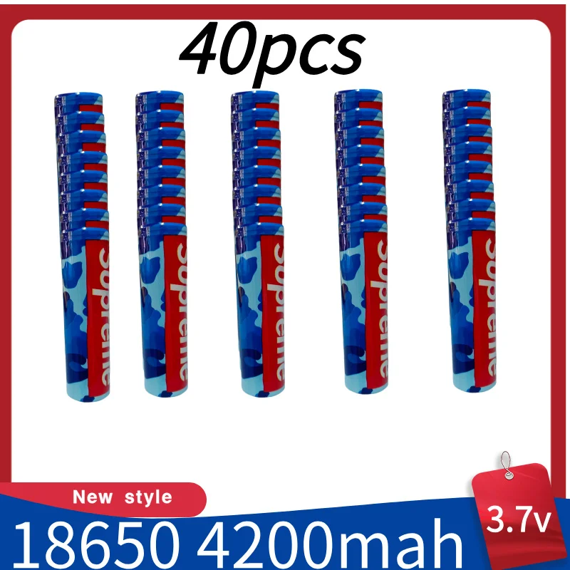 2025 Customized new 18650 rechargeable lithium battery 3.7v 4200mAh 5C full capacity large capacity electric vehicle power tools