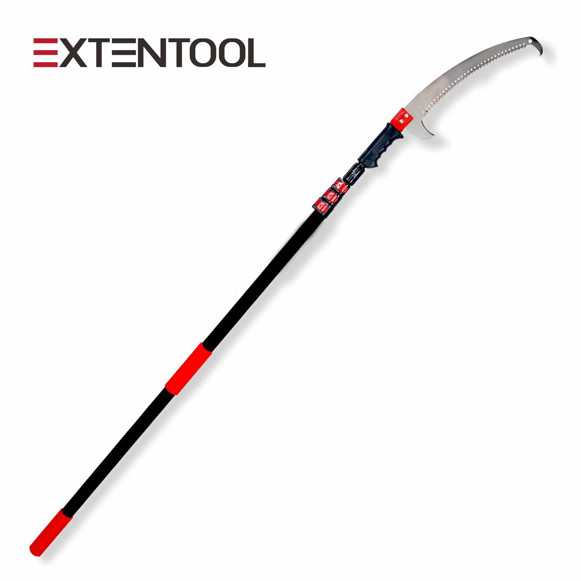 

Thickened Double Hook Aerial Saw, High Branch Saw, Garden Fruit Tree Pruning Saw Retractable Hand Saw Gardening Woodworking Saw