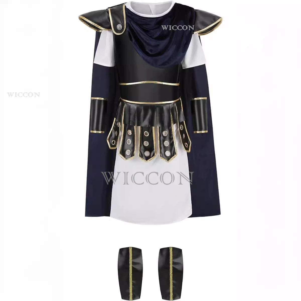 Costume da guerriero romano medievale costumi di Halloween da uomo Spartan Soldier Gladiator Cosplay Outfit Carnival Party Dress Up