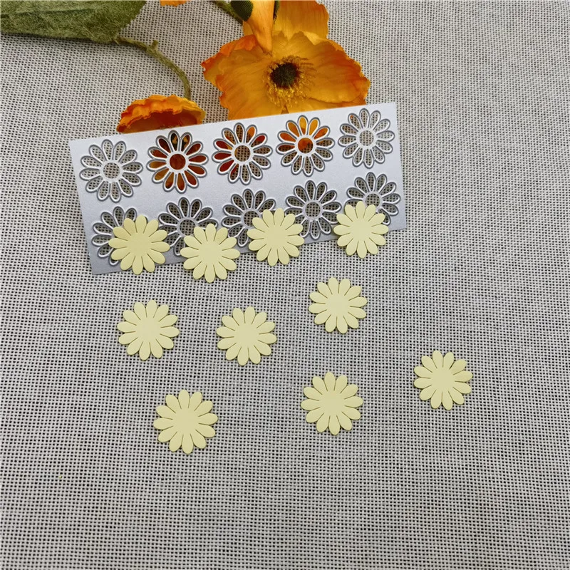 Floret Flowers Frame Metal Cutting Dies Stencils For DIY Scrapbooking Decorative Embossing Handcraft Template