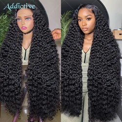 30 36 Zoll lose tiefe Welle 13x4 13x6 HD Spitze Frontal Echthaar Perücke brasilianische vorgezupfte lockige 5x5 Verschluss Perücke für Frauen
