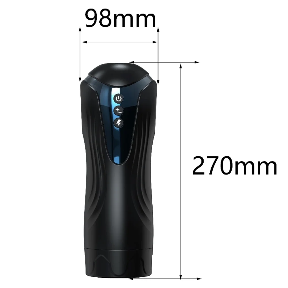 Automatic Thrusting Male Masturbator Sex Toy Pocket Pussy 7 Thrusting & Vibration Modes Telescopic Adult Toys for Men Penis Pump - view 6