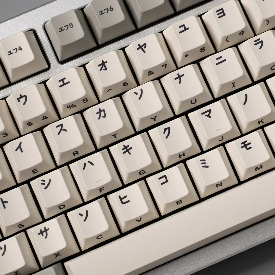 GMK MINIMAL キーキャップ (キー欠品あり!) 140キー ミニマリスト赤キーキャップ PBT染料 ジャパン語キーボード