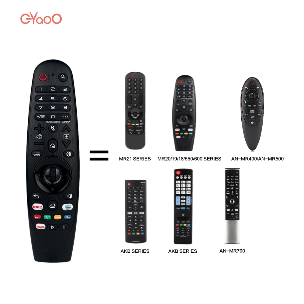 AKB75855501 MR20GA IR Remote Control For Smart TV AI ThinQ OLED Smart TV without Voice Function