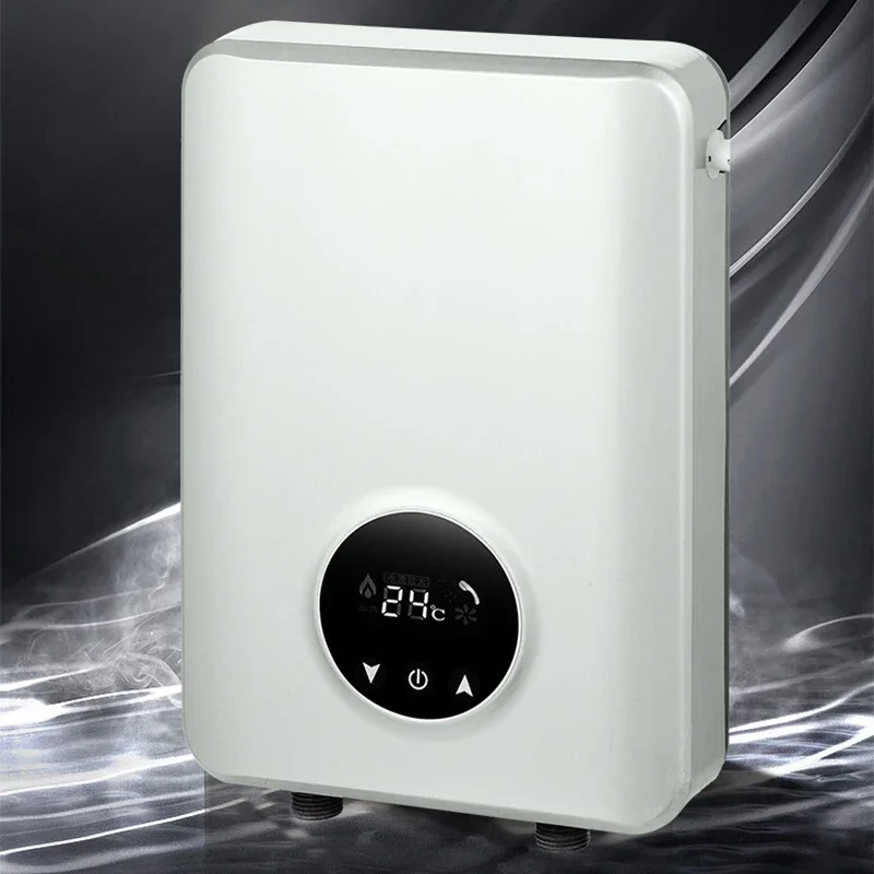 Instant thermostatic bath electric water heater with smart touch display, simple operation, power saving, thin type