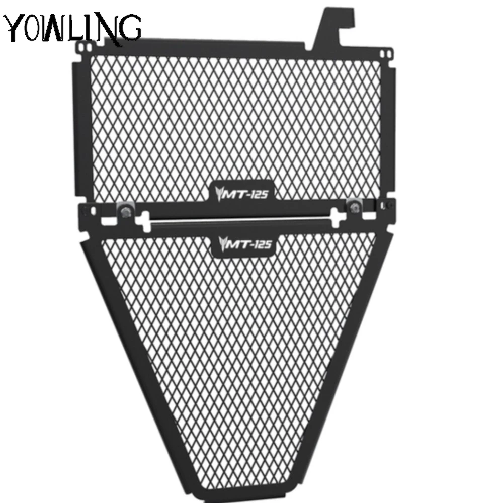 FOR Yamaha MT-125 MT125 2020 2021 2022 2023 Motorcycle Radiator Guard Tank Grill Shield Engine Cooler Bezel Protector Mesh Cover