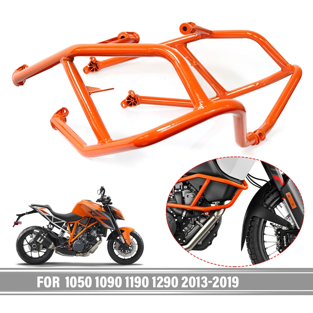 For 1050 1090 1190 Adventure / R  2013-2019 2018 2017 Upper Crash Bars Engine Protection Guard Bumper Stunt Cage Frame Protector