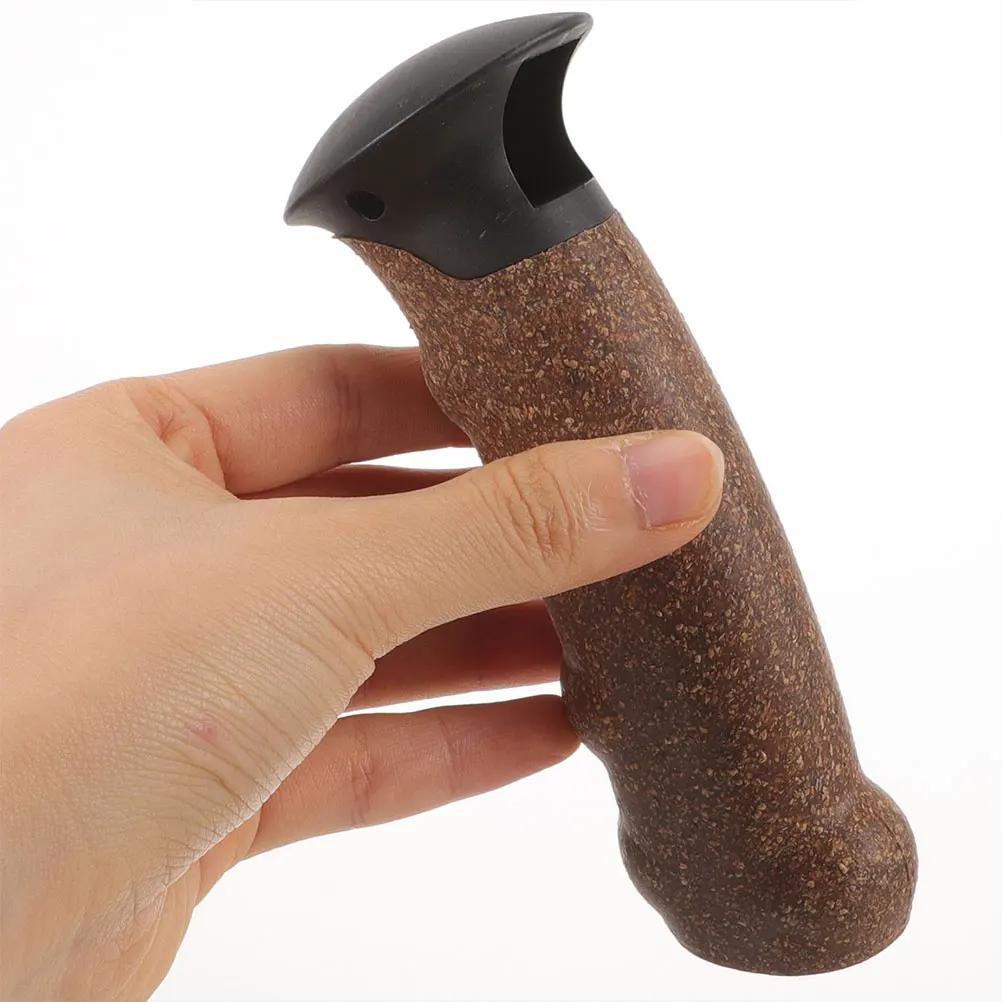 

4pcs Cork Trekking Pole Handle Replacement Anti-Slip Hiking For Skiing Walking Cane Ergonomic Grip Parts Durable