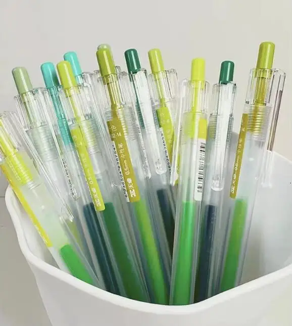 1pen 0.5mm Multiple colors Student Stationery pen Quick drying Writing Pen Office supplies signature pen quick dry (SS-6203)
