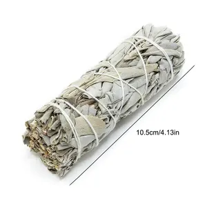White Sage Sticks 4 Inch White Sage Incense Sticks White Sage Smudge Sticks for Meditation Smudging and Cleansing 10 best sales white sage - №7