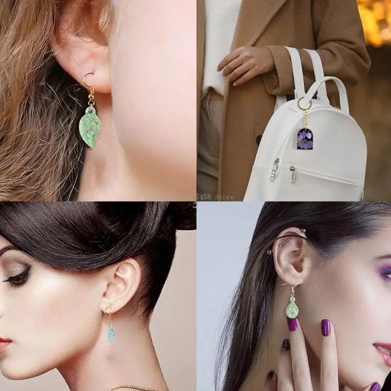 Форма-листьев-Силиконовые-формы-для-девтвонок-женской-девочки-Серьера-Ювелирные-украшения