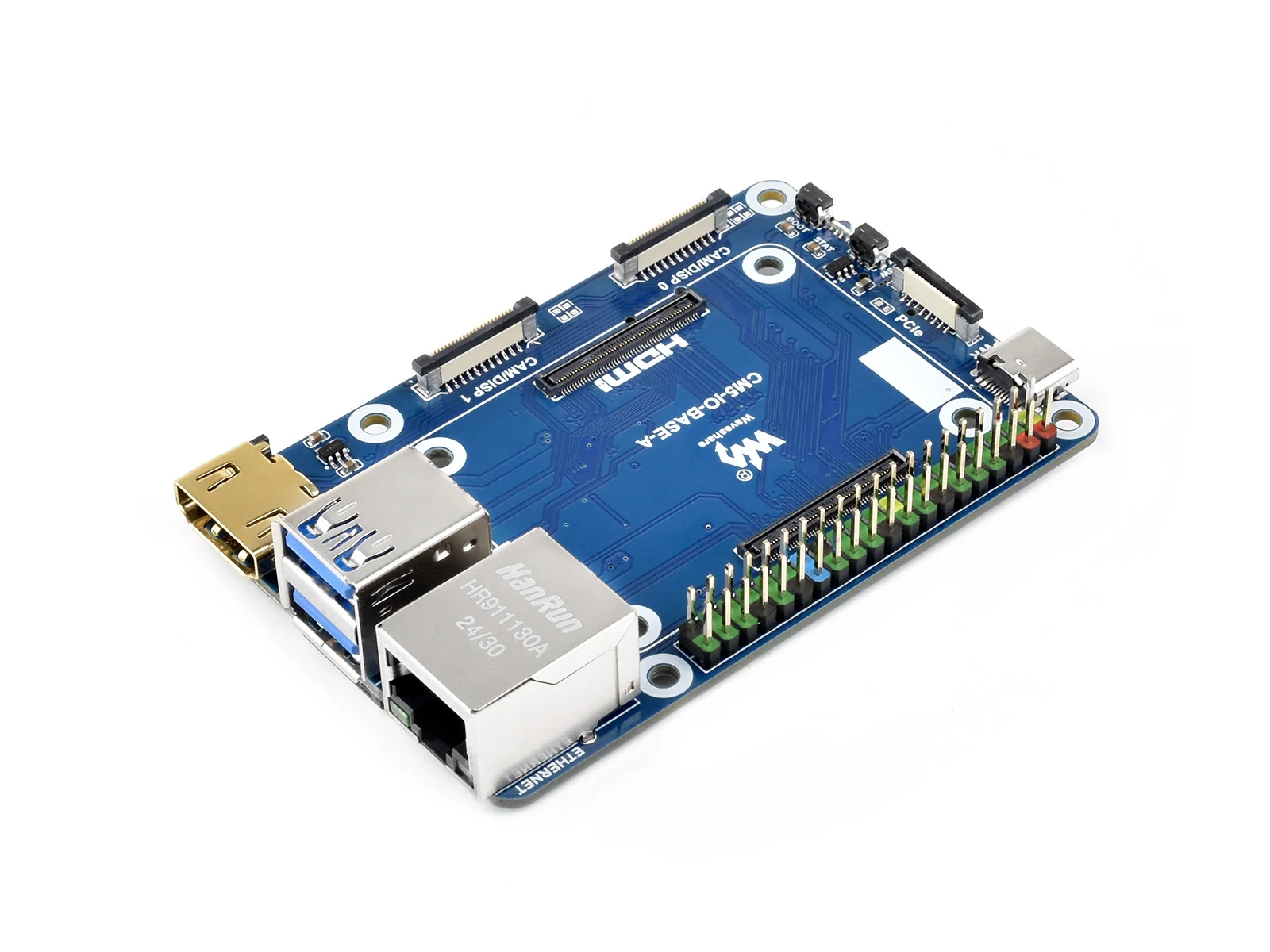 Mini Base Board (A) designed for Raspberry Pi Compute Module 5 Versatile, Compute Module 5