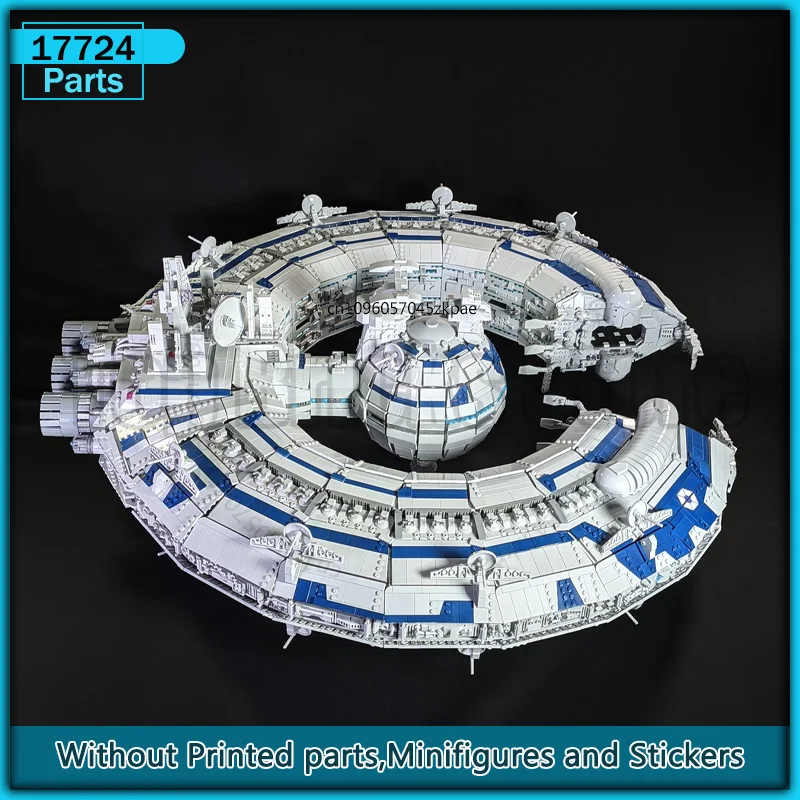 Barco de Control de droidi UCS, película espacial separista, juegos de modelos de bloques de construcción MOC, juguetes de colección de exhibición de montaje DIY