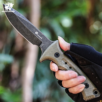 Hx Outdoors Tactical Knives Jungle Knife,gravity knife,ultra sharp hunting Knives,Cool Knife,Flax Handle With Kydex Dropshipping