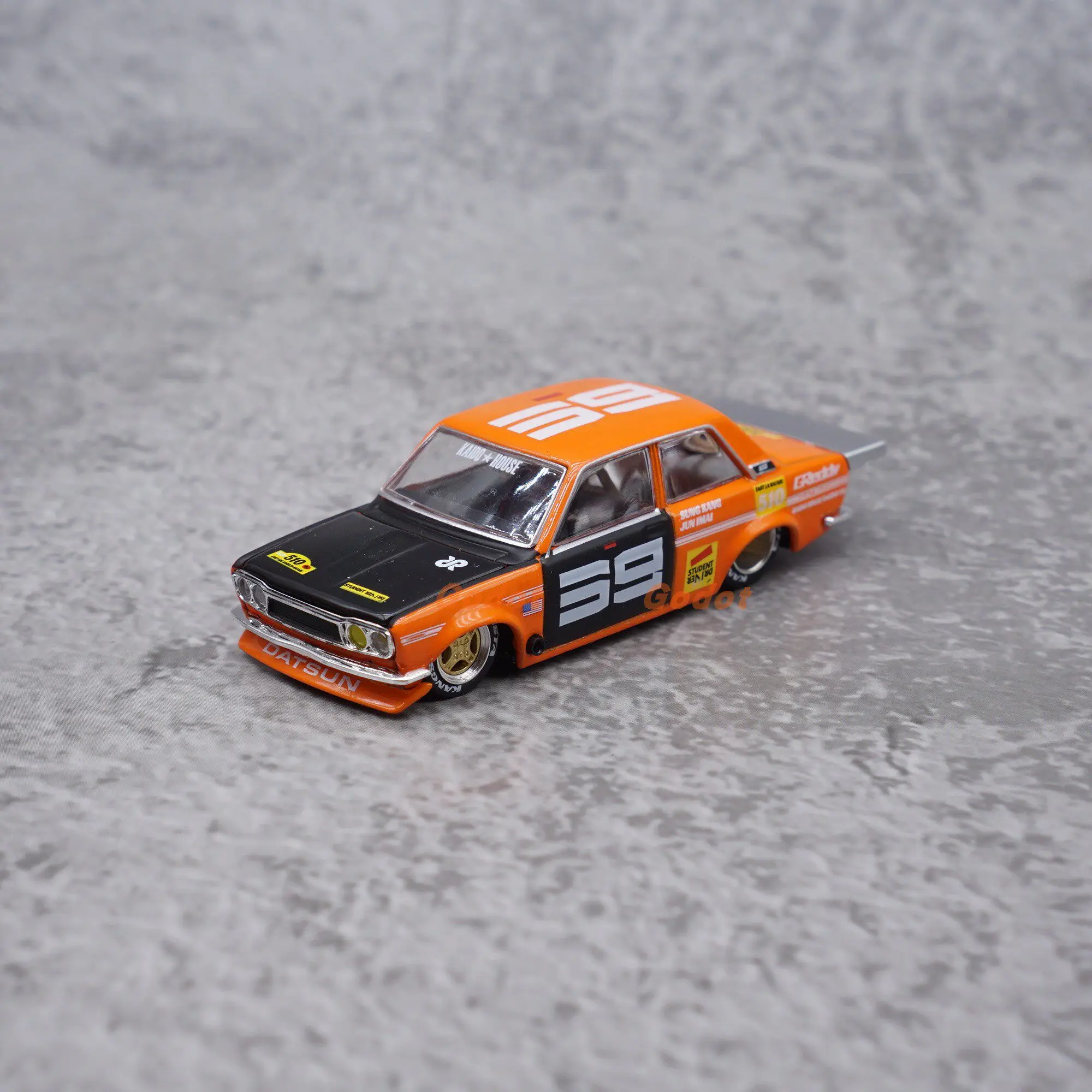 MINIGT 1:64 510 Kaido Alloy Car Model Small Scale Ornament view 3
