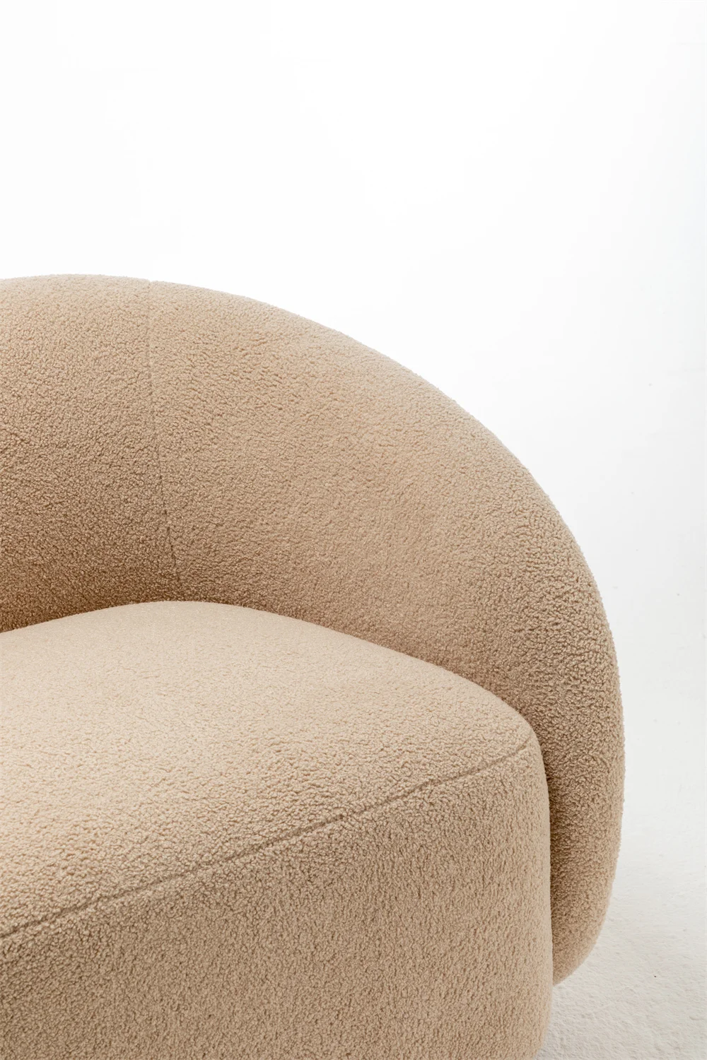 Red velvet high-back wedding sofa chair, high-quality hot-selling decorative sofa chair