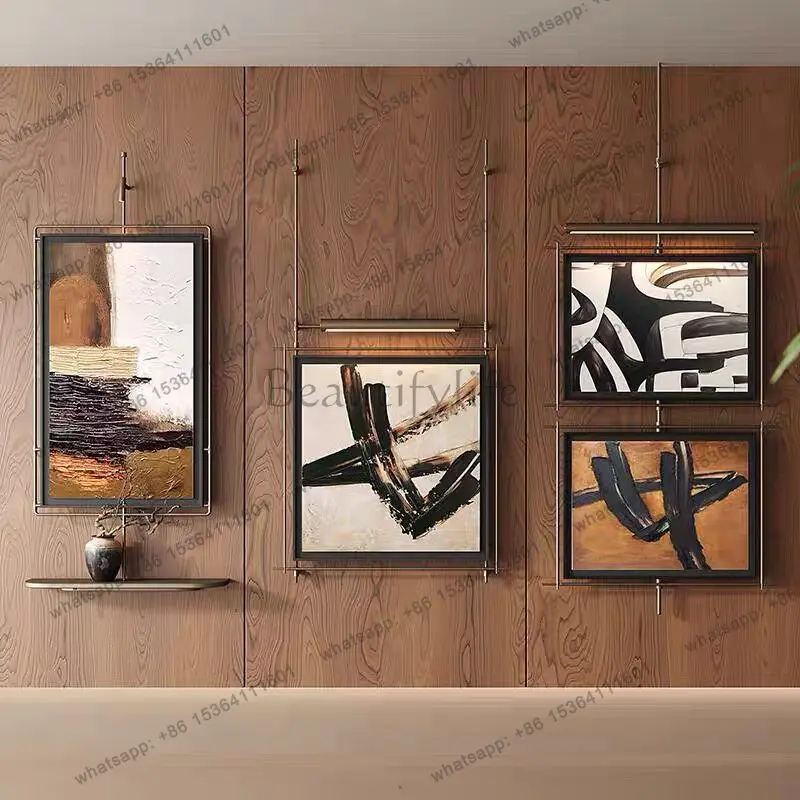 

Medieval style high-end wall lamp atmosphere wall decoration lighting painting hotel wall decoration