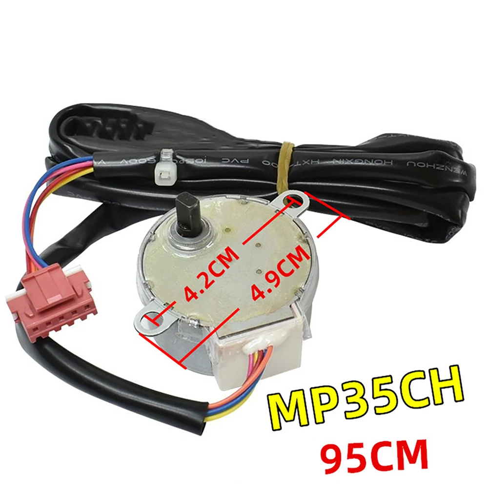 Novo 12v guia de ar motor passo mp35ch esquerda/direita swing motor sincronização para gree ar condicionado gabinete