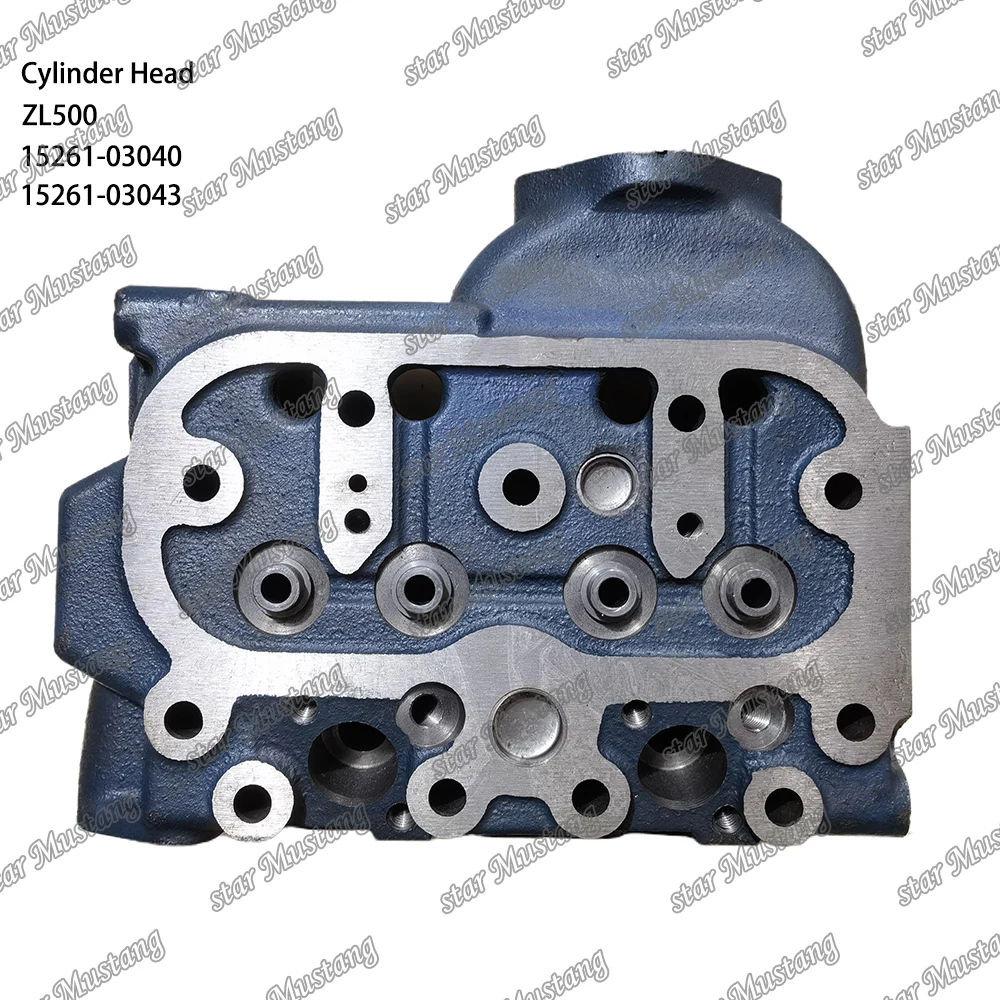 ZL500 Cylinder Head 15261-03040 15261-03043 Suitable For Kubota Engine