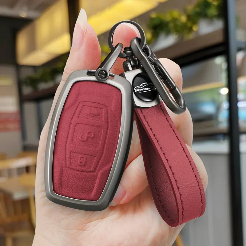 

Zinc Alloy Car Key Cover Case Shell Holder Protector For BYD F3 S6 S7 L3 F0 G3 Song MAX G6 Yuan Su Rui Auto Interior Accessories