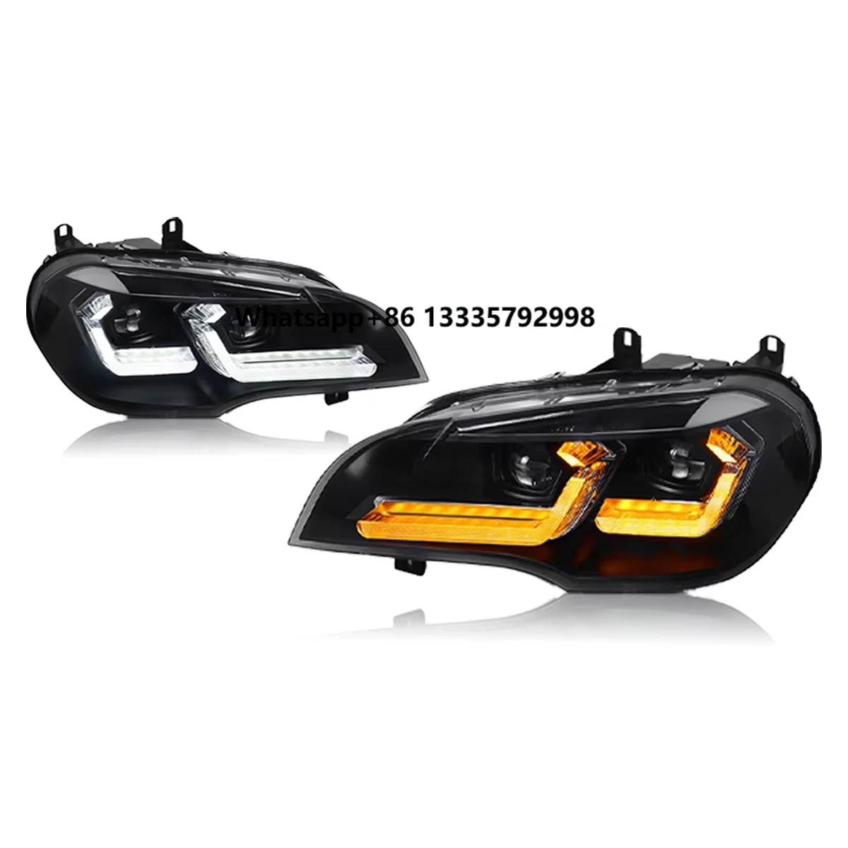 

TYPY Car Headlights for X5 E70 LED Car Lamps Daytime Running Lights Dynamic Turn Signals Car Accessories 2007-2013