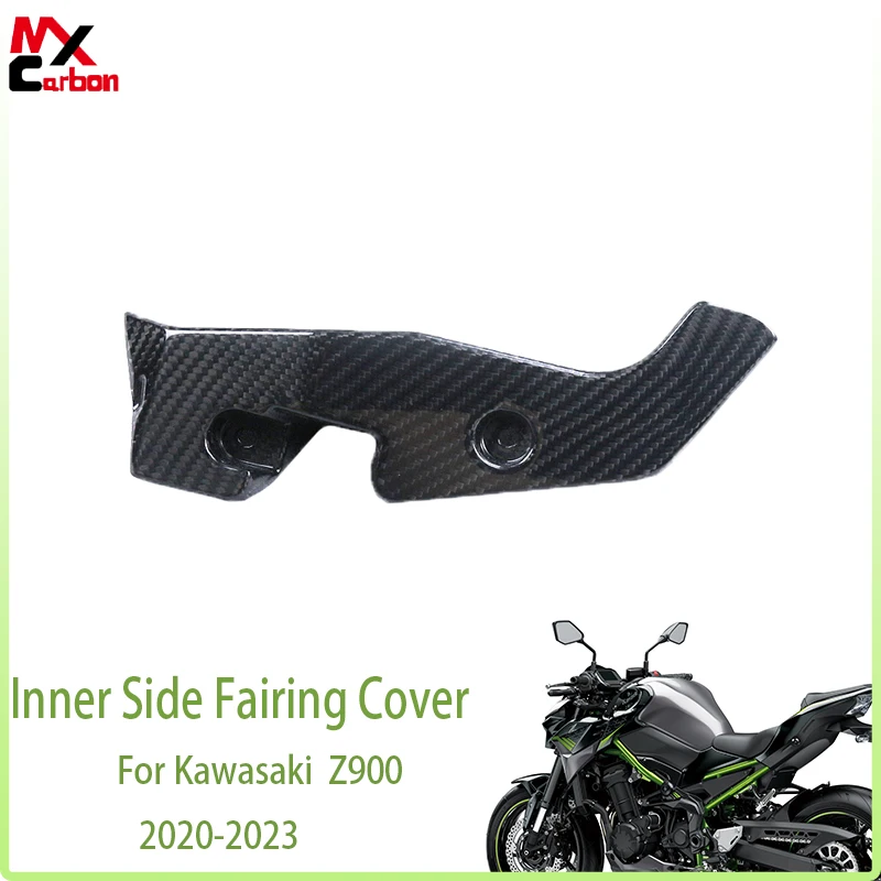 

For Kawasaki Z900 2020-2023 Motorcycle Accessories Modification Side Panel 3K 100% Pure Carbon Fiber Inner Side Fairing Cover