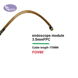 1MP FPC flexible line endoscope probe FOV80゜ Industrial endoscopic camera EZ-EN35L-SL