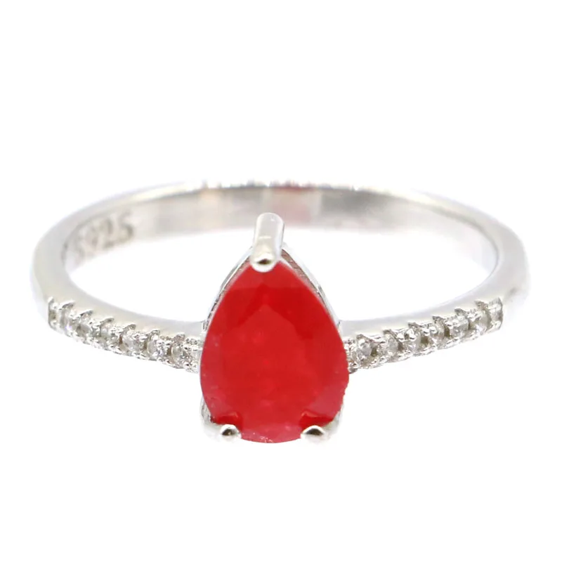 

Buy 5 Get 1 Free 8x6mm Jazaz Luxury 2.0g London Blue Topaz Kunzite Ruby VioletCZ Gift For Ladies 925 Solid Sterling Silver Rings