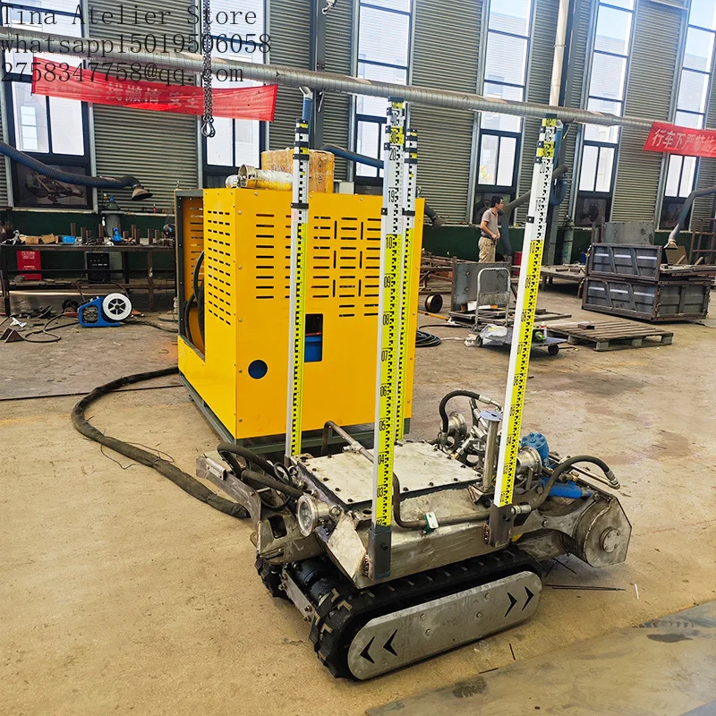 Industrial Remote Control Crawler Underwater Dredging  30 kW  Submersible Sludge Cleaning Machine for Construction