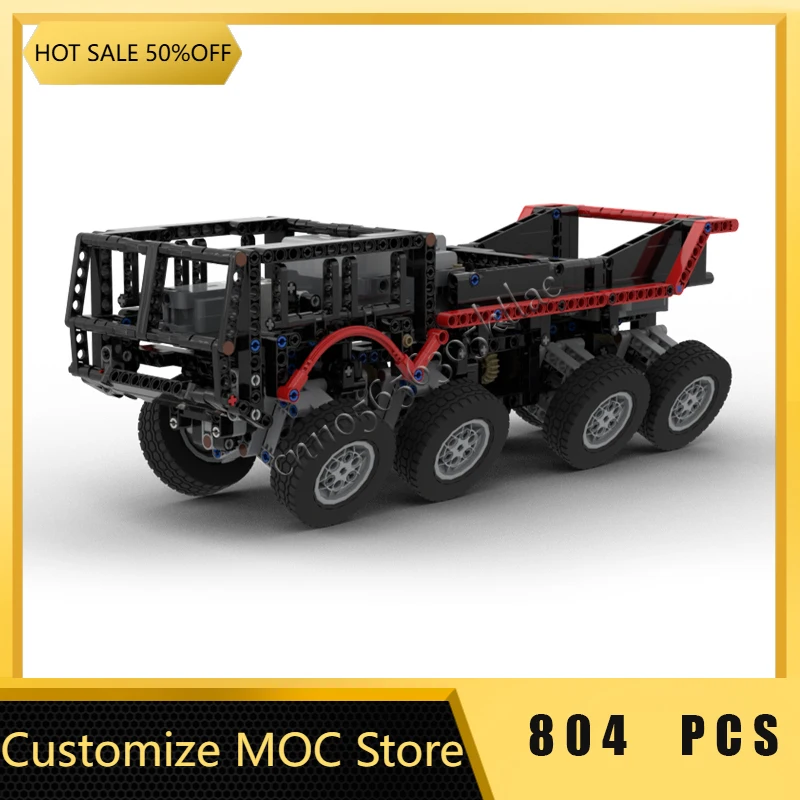 804 PCS 2025 MOC Tatra Kolos Creative Off Road Trucks Model Building Blocks Children Diy Educational Assembly Toys Birthday Gift