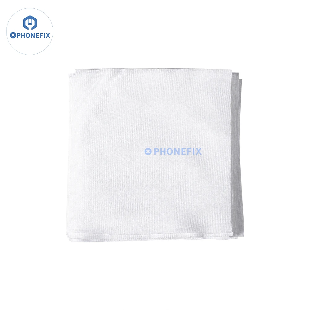 4x4inch Anti-static Microfiber Cleanroom Wiper Non Dust Cloth Dust Free Paper Clean Electronic Phone LCD Camera Lens Repair Tool