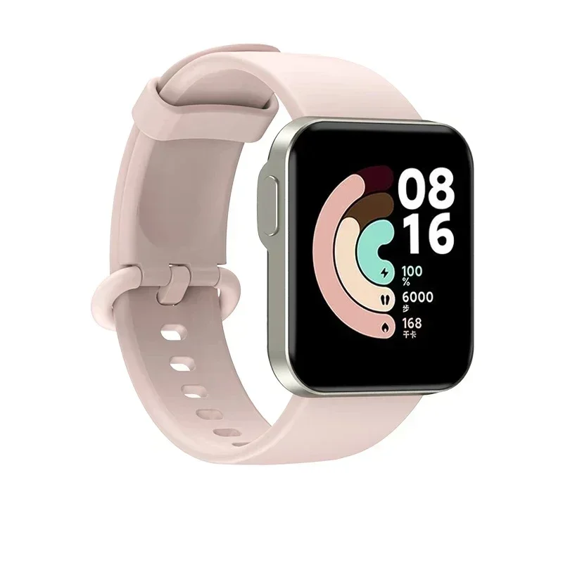 Сменные ремешки для Redmi Watch 2 Lite, мягкий силиконовый ремешок для Xiaomi Mi Watch Lite Mi POCO, аксессуары для мужчин и женщин, универсальные