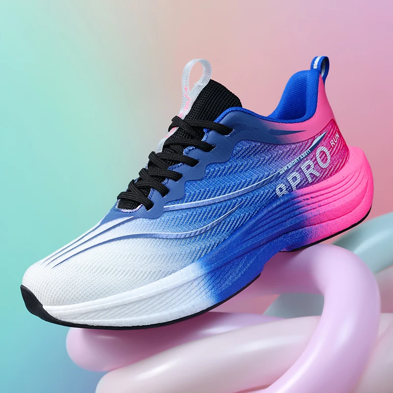 

Men's Shoes Breathable All-match Mesh Shoes Sports Carbon plateShoes Men's All-match Wear-resistant Running Shoes for Men