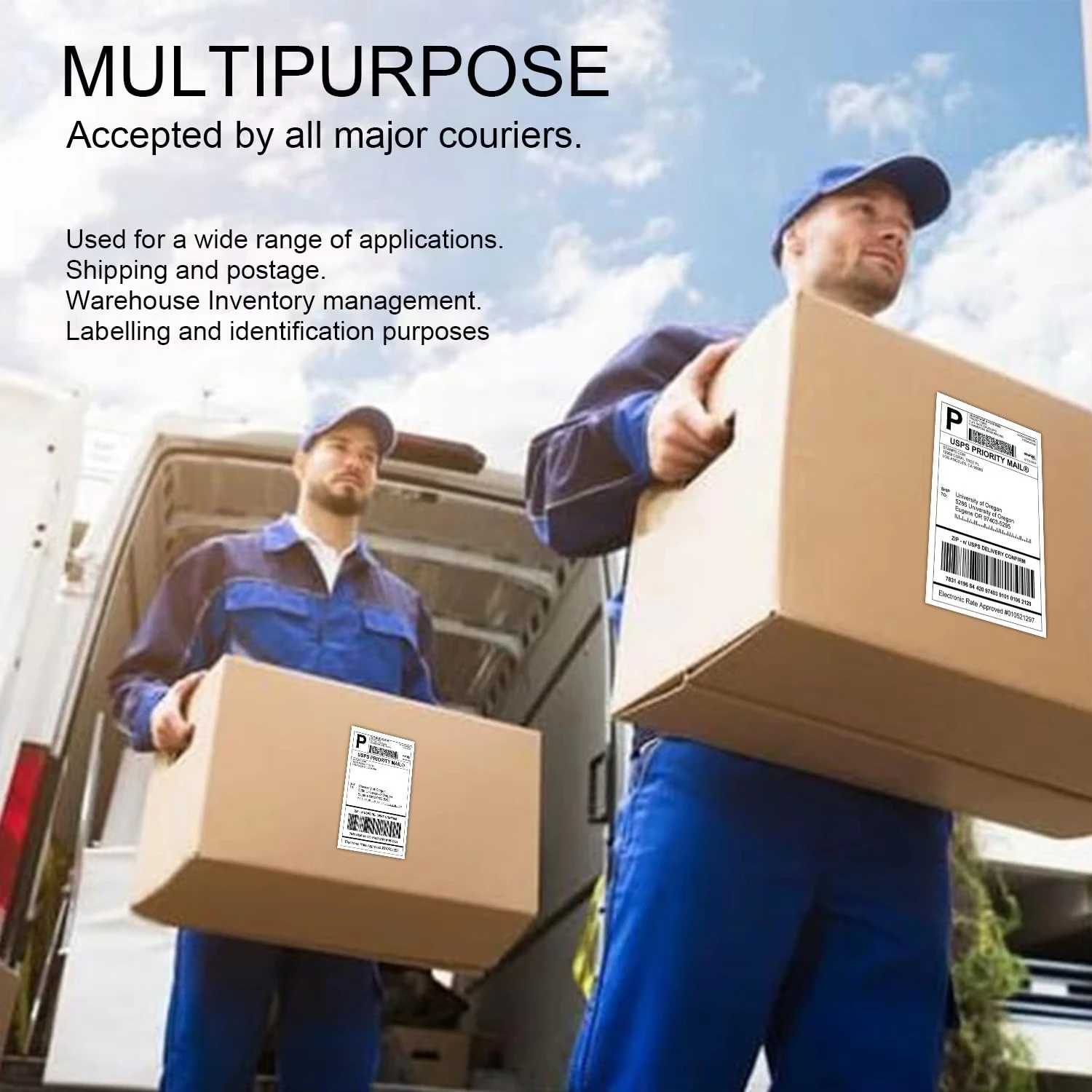 4X6 Etichette Termiche Dirette di Carta 100x150mm 100/500 PZ Per Le Etichette di Spedizione DHL UPS Express LOGO Codice A Barre Per 9220/9210/246S/D200M