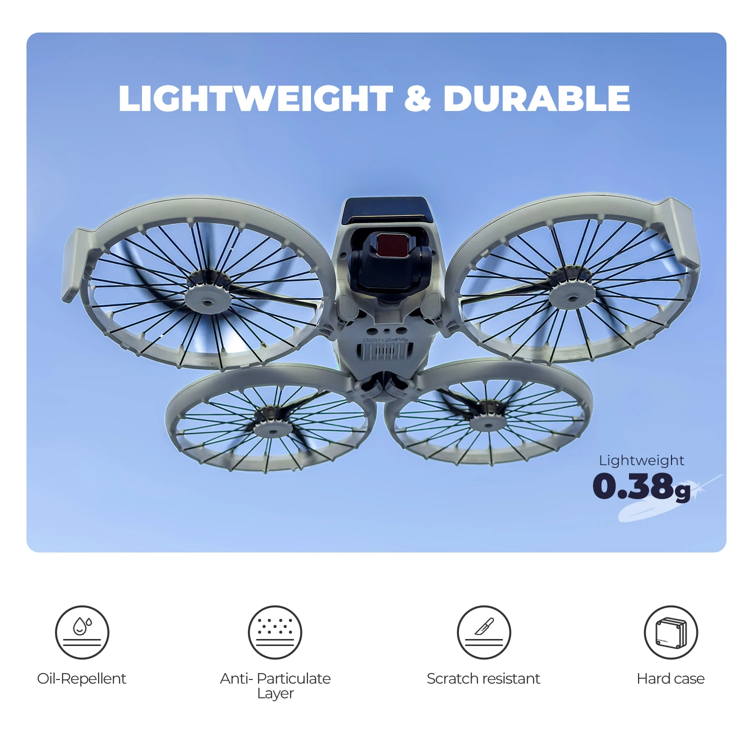 Freewell มาตรฐานวัน ND ชุดกรองสําหรับ DJI Flip Drones ND8 ND16 ND32 ND64 ND128 PL ตัวกรอง, สําหรับการลดแสง, สีที่เพิ่มขึ้น