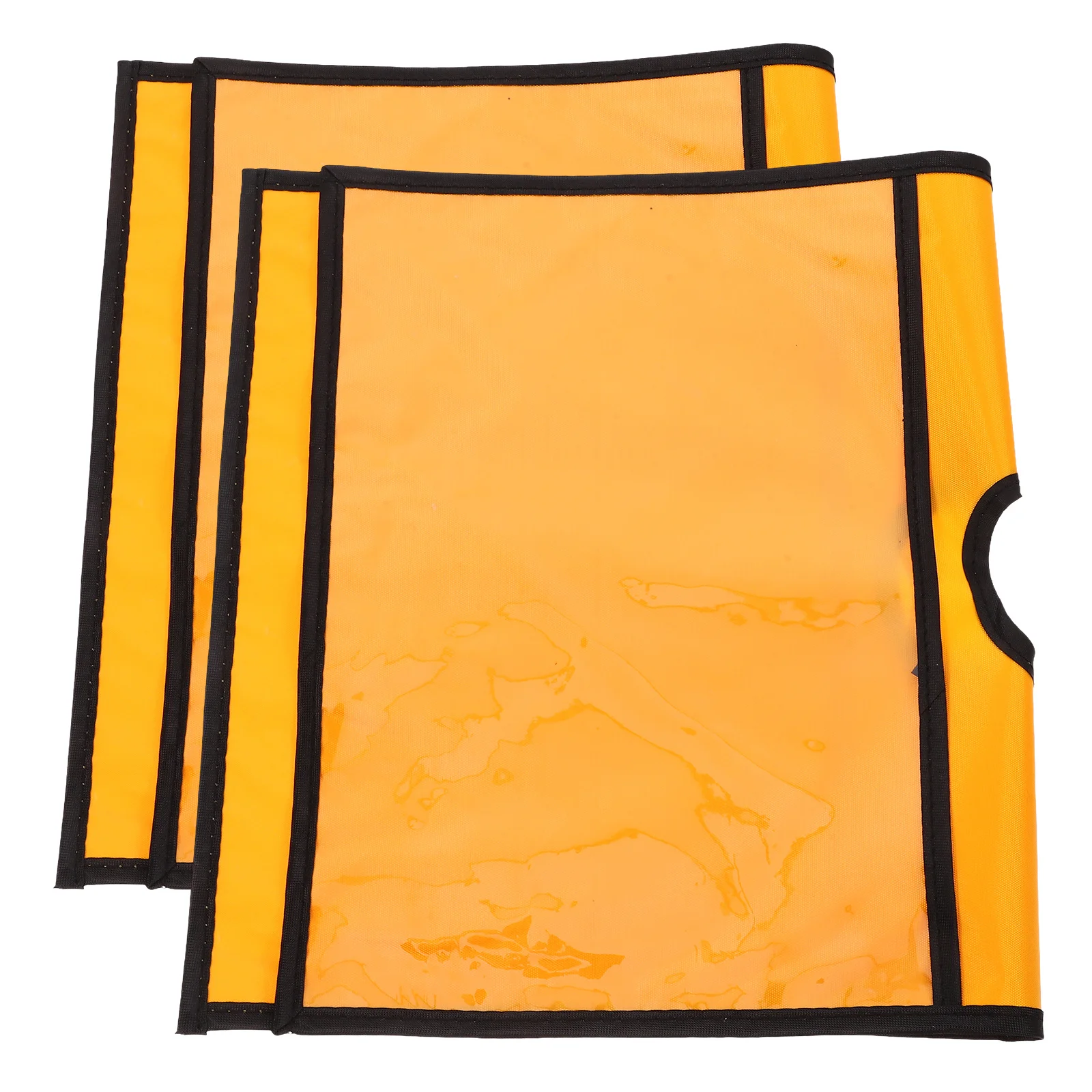 2Pcs Bright Color Traffic Cone Covers Portable Storage Solution Versatile Use Outdoor Events Safety Warnings Sports Training