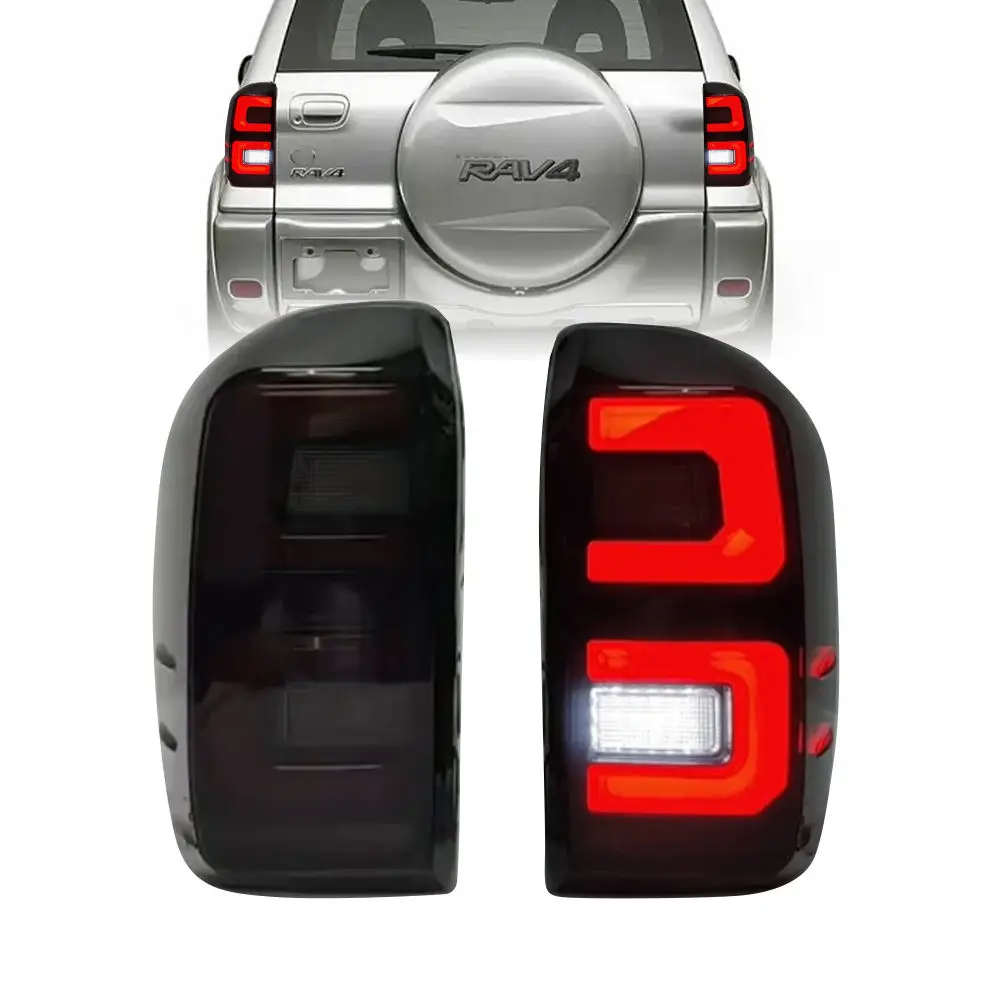 

LED Tail Light Assembly for Toyota RAV4 2000-2004 Daytime Running Lights Sequential Turn Signals