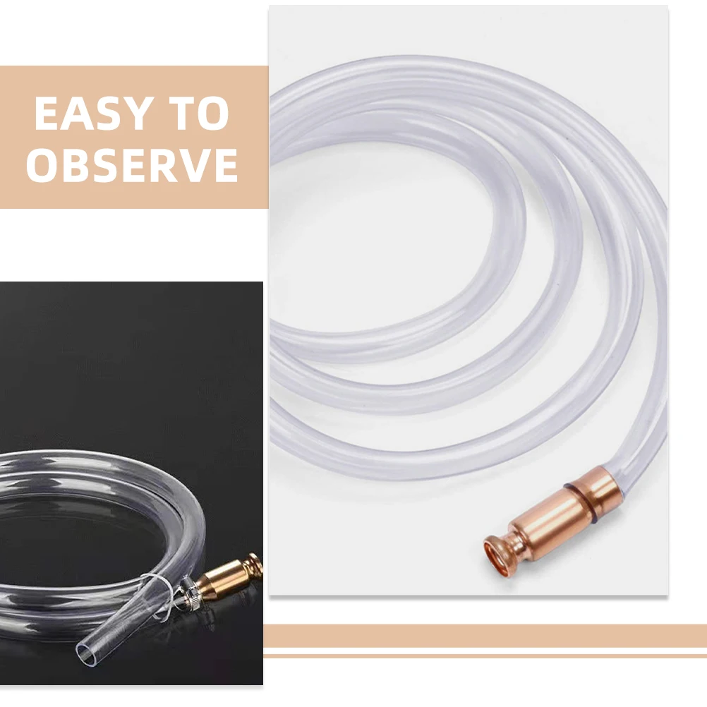 

Manual Oiler Gas Syphon Hose Tank Siphoning for Multifunction Liquid Sucker Hand Pumping Transfer Water Accessories