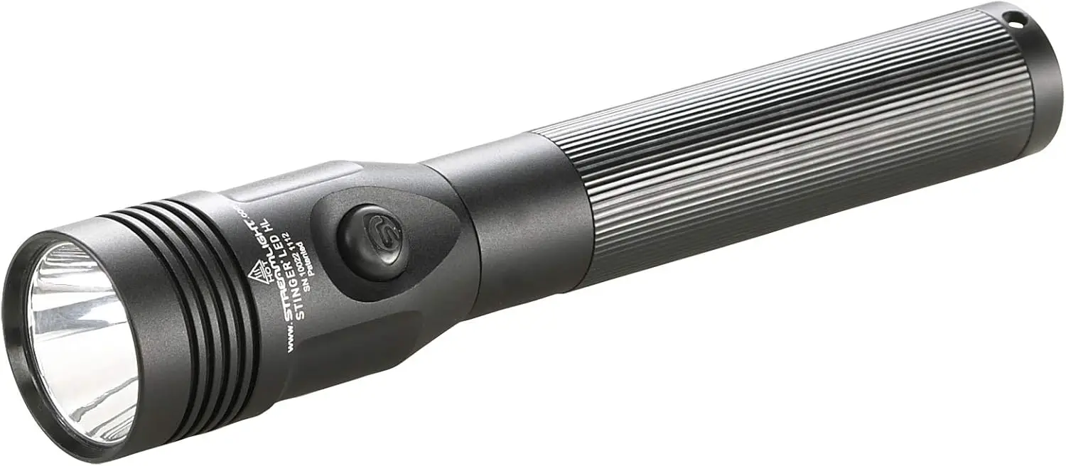 

75429 Stinger 800-Lumen LED High Lumen Rechargeable Flashlight Without Charger, Black
