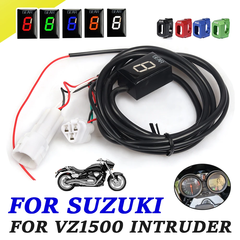 Motorcycle Accessories Gear Indicator Display Meter Ecu Speed Display For Suzuki VZ1500 Intruder VZ 1500 Boulevard M90 M 90 2014