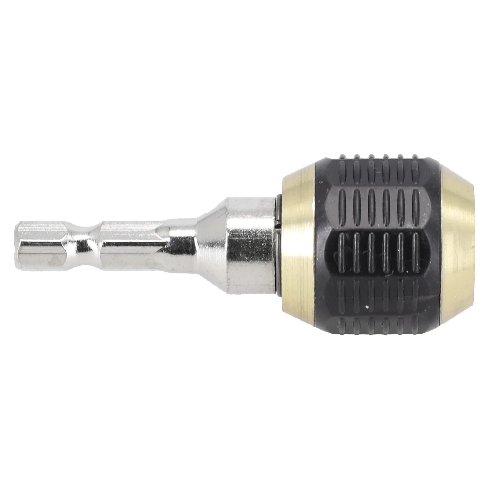 

New 1/4 Inch Keyless Drill Chuck Adapter Self-tighten Electric Drill Bits Collet Chucks For 1/4" Hex Shank Drill Bits Converter